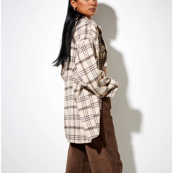 Oversized Burberry style flannel - Picture 2 of 10